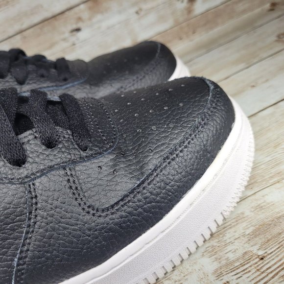 Nike Air Force 1 LV Men's size 9 Black White low top Athletic Shoes - Picture 4 of 16